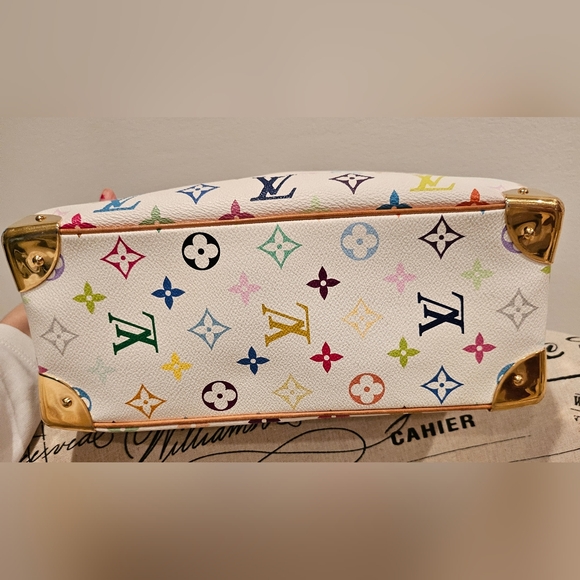 Louis Vuitton Trouville Handbag Multicolor Monogram - Picture 5 of 16